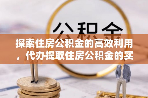 建昌探索住房公积金的高效利用，代办提取住房公积金的实用指南