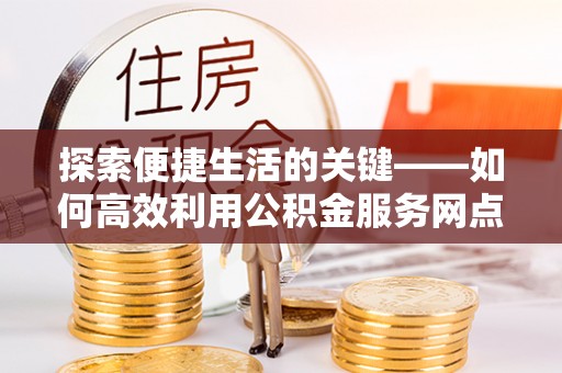 建昌探索便捷生活的关键——如何高效利用公积金服务网点查询功能