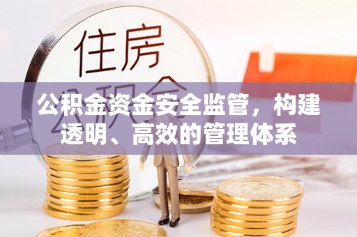 建昌公积金资金安全监管，构建透明、高效的管理体系