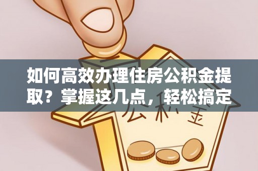 建昌如何高效办理住房公积金提取？掌握这几点，轻松搞定！