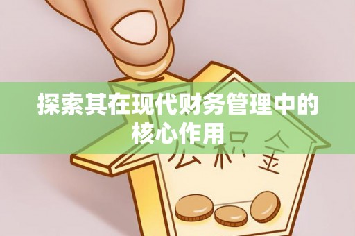 建昌探索其在现代财务管理中的核心作用