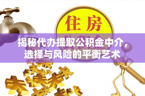 建昌揭秘代办提取公积金中介，选择与风险的平衡艺术