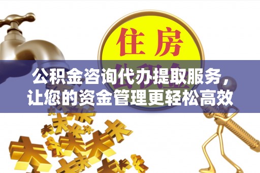 建昌公积金咨询代办提取服务，让您的资金管理更轻松高效