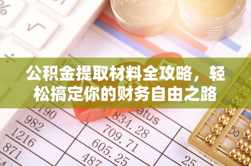 建昌公积金提取材料全攻略，轻松搞定你的财务自由之路
