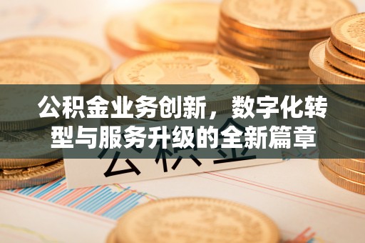 建昌公积金业务创新，数字化转型与服务升级的全新篇章