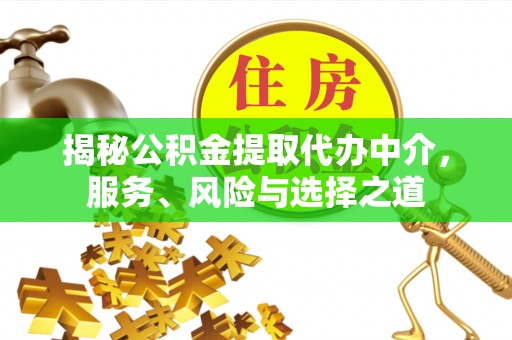建昌揭秘公积金提取代办中介，服务、风险与选择之道