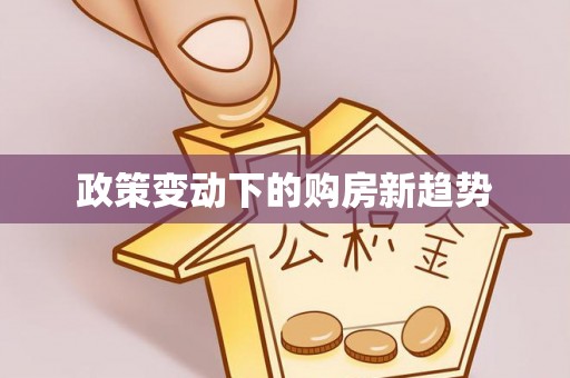 建昌政策变动下的购房新趋势