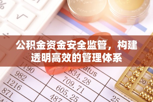 建昌公积金资金安全监管，构建透明高效的管理体系