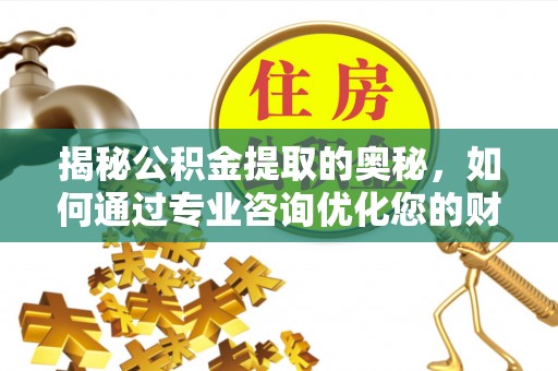 建昌揭秘公积金提取的奥秘，如何通过专业咨询优化您的财务规划