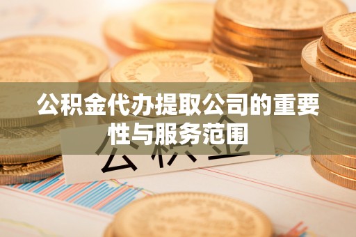 建昌公积金代办提取公司的重要性与服务范围