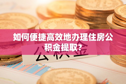 建昌如何便捷高效地办理住房公积金提取？
