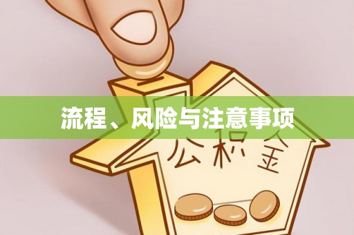 建昌流程、风险与注意事项